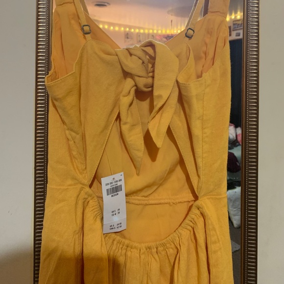 Yellow Summer Dress - Picture 3 of 3